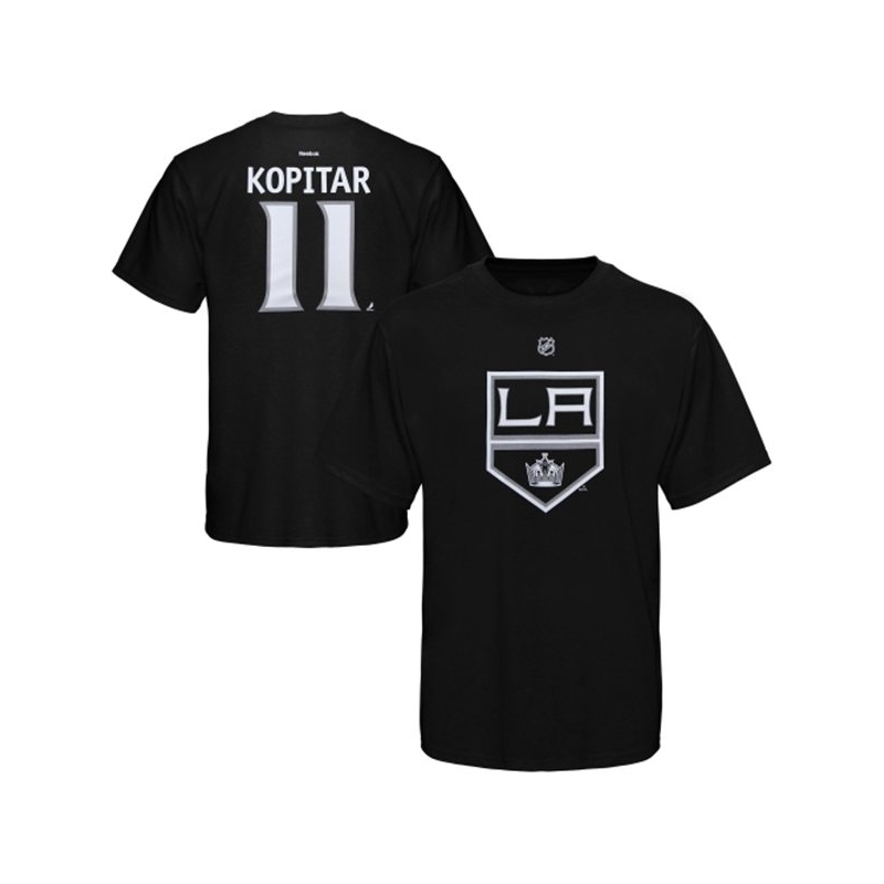 Adult REEBOK T-SHIRT NHL NAME & NR. SR (Los Angeles, Kopitar, XS)